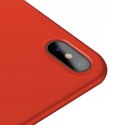 Plecki silkycase do SAMSUNG GALAXY A40 SM-A405F czerwony