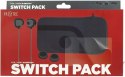 Pokrowiec etui futerał na Nintendo Switch Pack + folia, słuchawki, nakładki