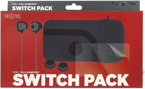 Pokrowiec etui futerał na Nintendo Switch Pack + folia, słuchawki, nakładki