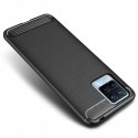 Etui Plecki guma na tył do REALME 8 Carbon Case czarny