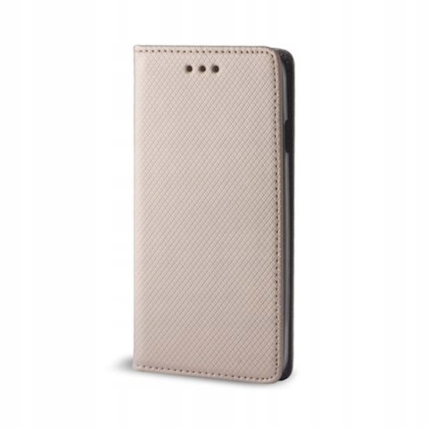 Etui z klapką Smart Magnet do Apple iPhone 15 Plus złoty