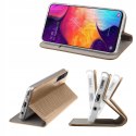 Etui z klapką Smart Magnet do Apple iPhone 15 Plus złoty