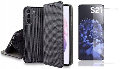 Etui z klapką Smart Magnet do Samsung Galaxy S21 czarny