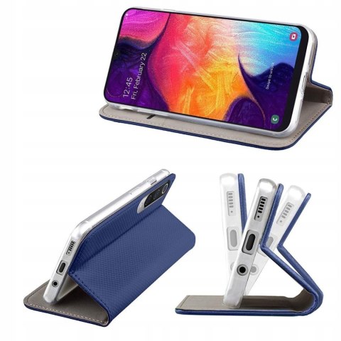Etui z klapką Smart Magnet do Samsung Galaxy S21 niebieski