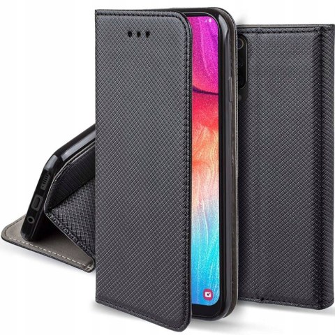 Etui z klapką do Apple iPhone 13 Pro Max futerał na telefon czarny