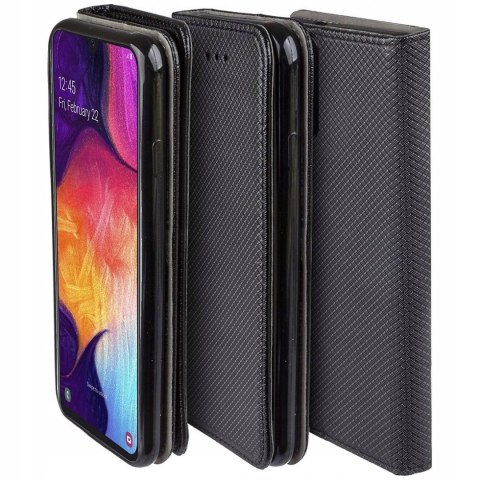 Etui z klapką do Apple iPhone 13 Pro Max futerał na telefon czarny