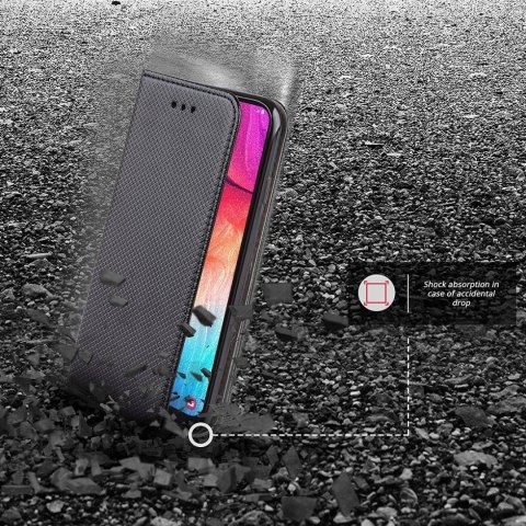 Etui z klapką do Apple iPhone 13 Pro Max futerał na telefon czarny
