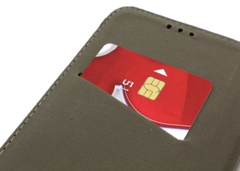 Etui z klapką do Apple iPhone 13 Pro Max futerał na telefon czerwony