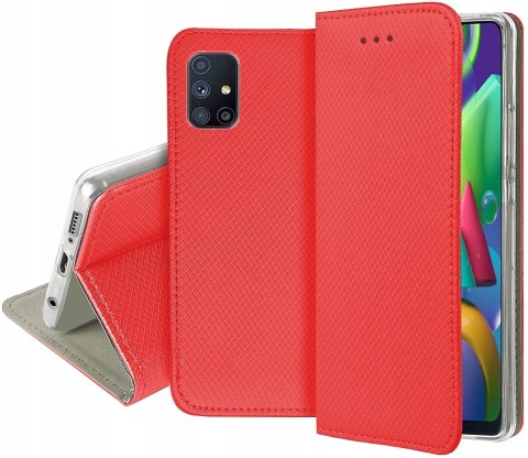 Etui z klapką do Apple iPhone 13 Pro Max futerał na telefon czerwony