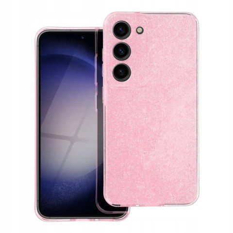 Futerał CLEAR CASE 2 mm BLINK do SAMSUNG S25 Ultra różowy