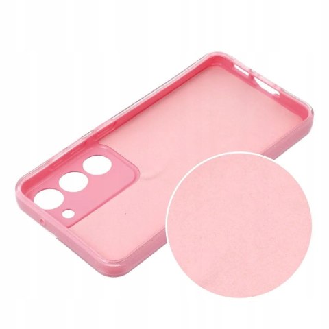 Futerał CLEAR CASE 2 mm BLINK do SAMSUNG S25 Ultra różowy