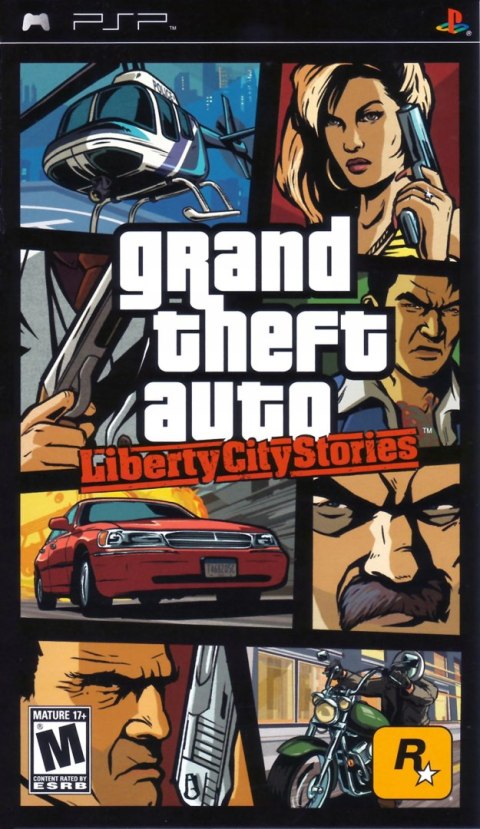 Grand Theft Auto Liberty City Stories PSP + Plakat PSP