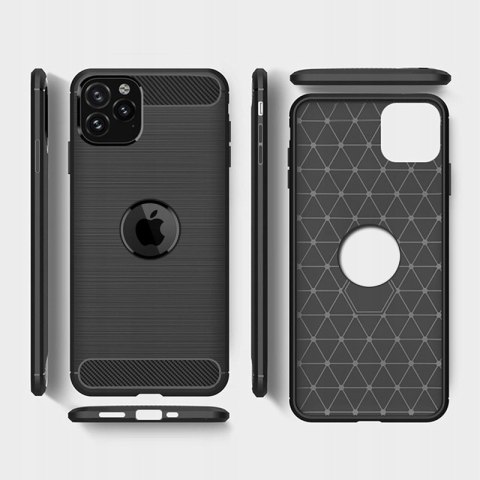Plecki Carbon do Apple iPhone 11 Pro Max czarny