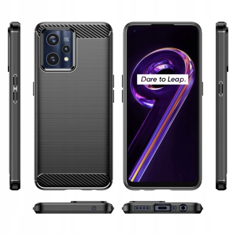 Plecki Carbon do realme 9 Pro czarny
