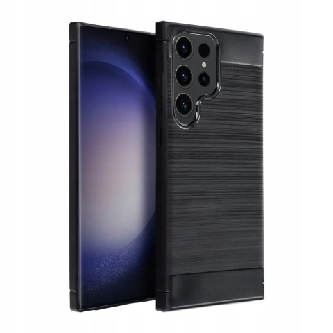 Plecki Etui CARBON do Samsung Galaxy S25 FE czarny