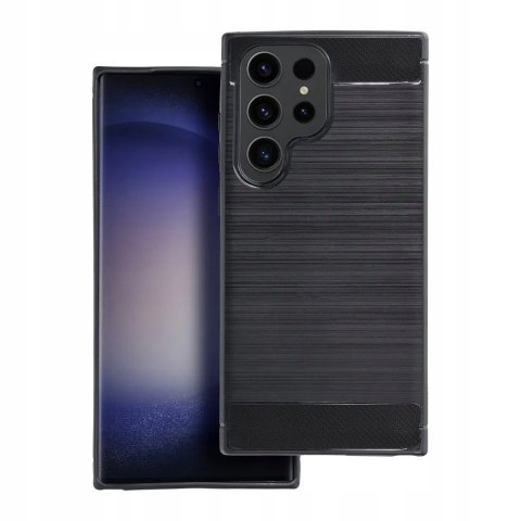 Plecki Etui CARBON do Samsung Galaxy S25 FE czarny