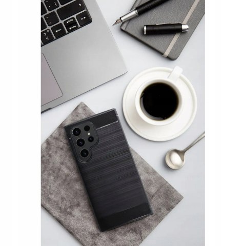 Plecki Etui CARBON do Samsung Galaxy S25 FE czarny