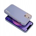 Plecki Forcell Leather Case do Apple iPhone 12 niebieski