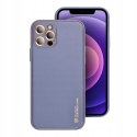 Plecki Forcell Leather Case do Apple iPhone 12 niebieski