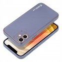 Plecki Forcell Leather Case do Apple iPhone 12 niebieski
