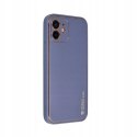 Plecki Forcell Leather Case do Apple iPhone 12 niebieski