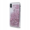 Plecki Liquid Sparkle TPU do Samsung Galaxy A40 fioletowy