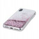 Plecki Liquid Sparkle TPU do Samsung Galaxy A40 fioletowy