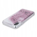 Plecki Liquid Sparkle TPU do Samsung Galaxy A40 fioletowy