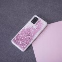 Plecki Liquid Sparkle TPU do Samsung Galaxy A40 fioletowy