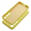 Plecki Silicone 2mm do Samsung Galaxy S25 Ultra żółty