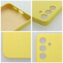 Plecki Silicone 2mm do Samsung Galaxy S25 Ultra żółty