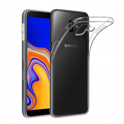 Plecki etui tył do SAMSUNG Galaxy J6+ ( J6 Plus ) Etui Case CLEAR bezbarwny