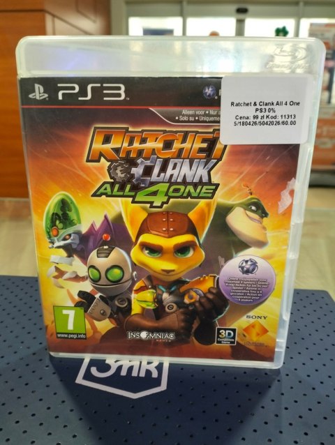 RATCHET CLANK ALL 4 ONE PlayStation 3 (PS3) pudełkowa