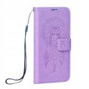 Etui z Klapką Mezzo Book do Samsung Galaxy S24 Ultra fioletowy