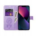 Etui z Klapką Mezzo Book do Samsung Galaxy S24 Ultra fioletowy