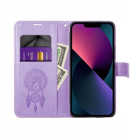 Etui z Klapką Mezzo Book do Samsung Galaxy S24 Ultra fioletowy