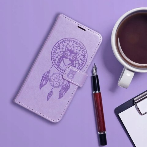 Etui z Klapką Mezzo Book do Samsung Galaxy S24 Ultra fioletowy