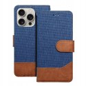 Etui z klapką Jeans Book do Samsung S25 niebieski