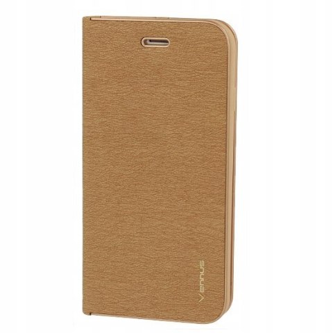 Etui z klapką Luna Book Gold do Samsung Galaxy S23 Ultra złoty
