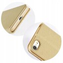 Etui z klapką Luna Book Gold do Samsung Galaxy S23 Ultra złoty