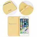 Etui z klapką Luna Book Gold do Samsung Galaxy S23 Ultra złoty