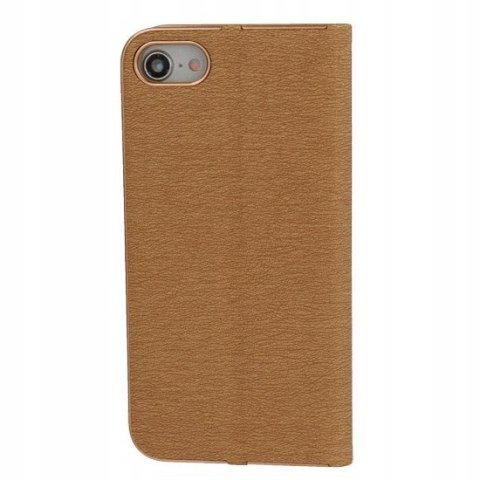 Etui z klapką Luna Book Gold do Samsung Galaxy S23 Ultra złoty
