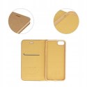 Etui z klapką Luna Book Gold do Samsung Galaxy S23 Ultra złoty
