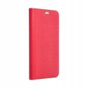 Etui z klapką Luna Book do Samsung Galaxy S25 czerwony