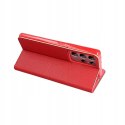 Etui z klapką Luna Book do Samsung Galaxy S25 czerwony