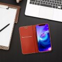 Etui z klapką Luna Book do Samsung Galaxy S25 czerwony