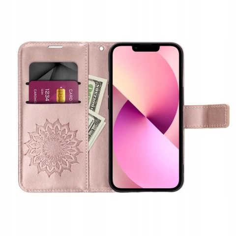 Etui z klapką Mezzo Book do Samsung Galaxy S24 różowy