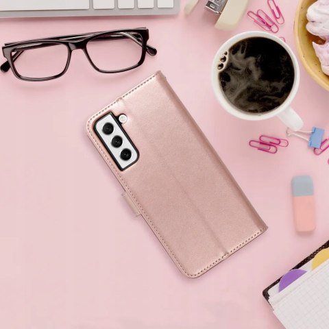 Etui z klapką Mezzo Book do Samsung Galaxy S24 różowy