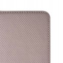Etui z klapką Smart Magnet do Samsung Galaxy S21 FE złoty