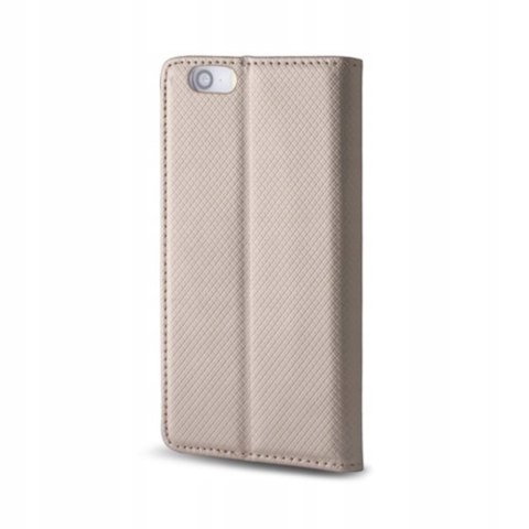 Etui z klapką Smart Magnet do Samsung Galaxy S21 FE złoty